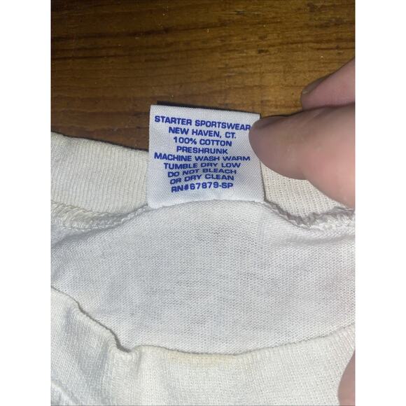 Cleveland Indians 1995 American League Champions Men's Starter Tee, XLarge Vtg - Picture 5 of 8